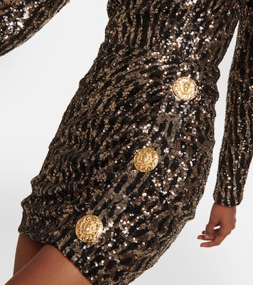 Robe à sequins | Balmain