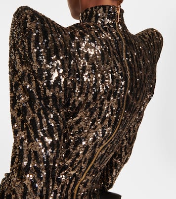 Robe à sequins | Balmain