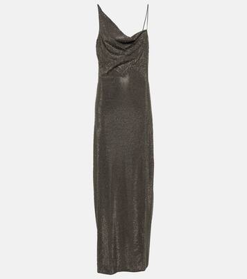 Asymmetric embellished maxi dress | Stella McCartney