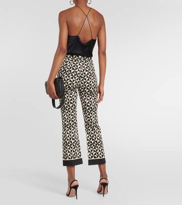 Bedruckte Cropped-Hose Nereo | 'S Max Mara