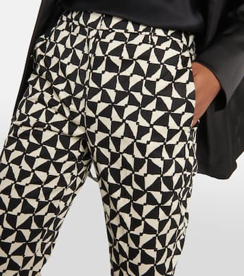 Bedruckte Cropped-Hose Nereo | 'S Max Mara