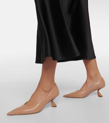 Leather pumps  | Nensi Dojaka