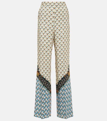 Bedruckte High-Rise-Hose | Etro