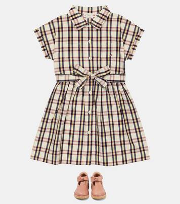 Gisele cotton shirt dress | Bonpoint