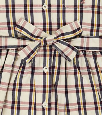Gisele cotton shirt dress | Bonpoint