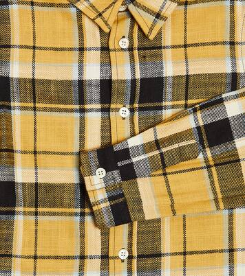 Daho checked cotton shirt | Bonpoint