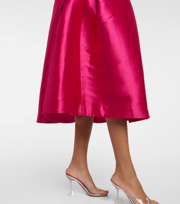 Robe midi sans bretelles | Alex Perry