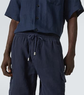 Baie linen Bermuda shorts | Vilebrequin