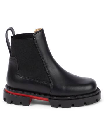 Ankle Boots Marchacroche aus Leder | Christian Louboutin Kids