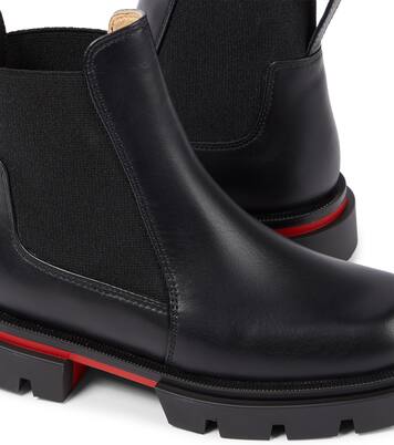 Ankle Boots Marchacroche aus Leder | Christian Louboutin Kids