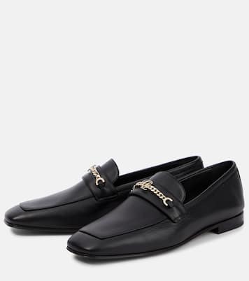 MJ Moc leather loafers | Christian Louboutin
