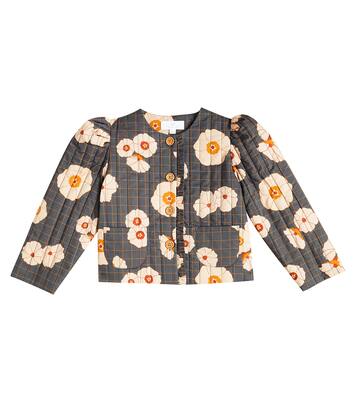 Anna floral cotton jacket | C'era Una Volta