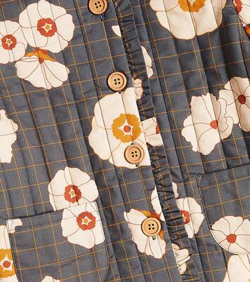 Anna floral cotton jacket | C'era Una Volta