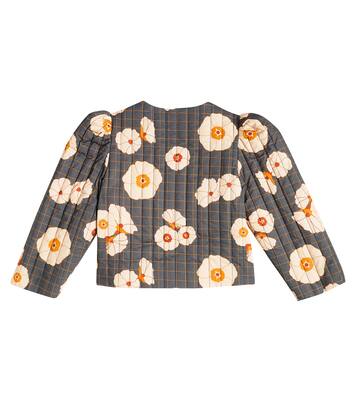 Anna floral cotton jacket | C'era Una Volta