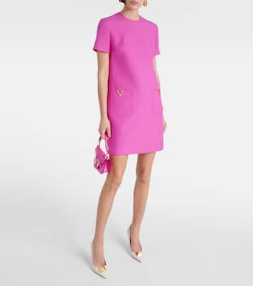 VGold Crepe Couture minidress | Valentino