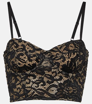 Bustier-Top aus Spitze | Rotate