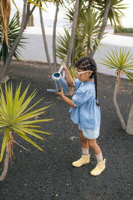 Floral leather ankle boots | PèPè