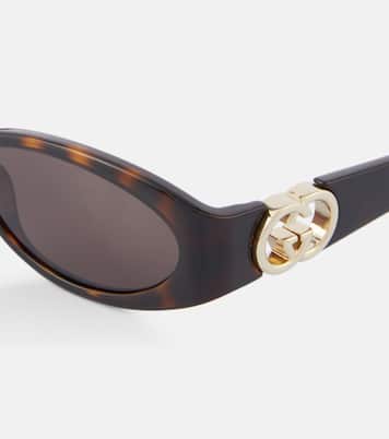 Interlocking G oval sunglasses | Gucci
