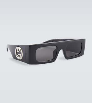 Fashion Show rectangular sunglasses | Gucci