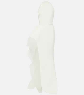 웨딩 - Epitome 튤 트리밍 크레이프 이브닝 가운 | Maticevski