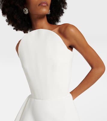 웨딩 - Epitome 튤 트리밍 크레이프 이브닝 가운 | Maticevski