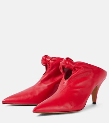 Mules Rowan en cuir | Khaite