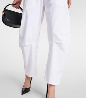 Pantalon barrel Shon en coton | Nili Lotan