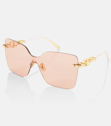 CD Chain M1U square sunglasses | Dior Eyewear