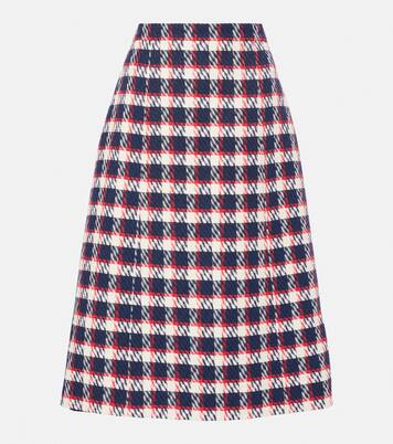 Falda midi de tweed | Carolina Herrera