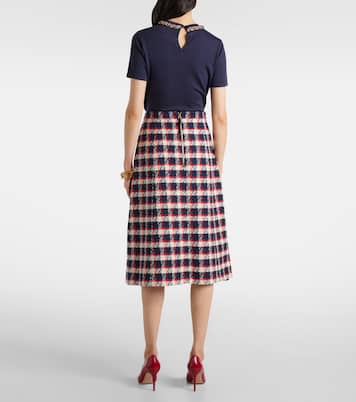 Falda midi de tweed | Carolina Herrera