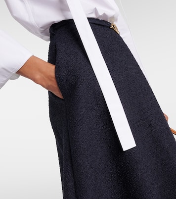 Midirock VLogo Signature aus Tweed | Valentino