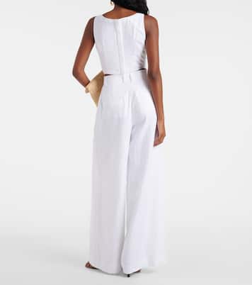 Bustier-Top aus Leinen | Staud