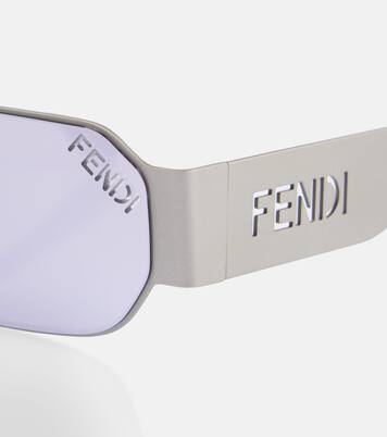 Fendi Cut Out square sunglasses | Fendi