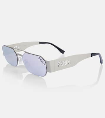 Fendi Cut Out square sunglasses | Fendi