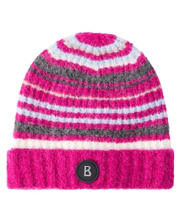 Nyah striped wool-blend beanie | Bogner Kids