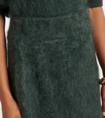 Asta knitted cashmere midi skirt | Lisa Yang