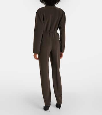 Single-breasted jumpsuit | Norma Kamali