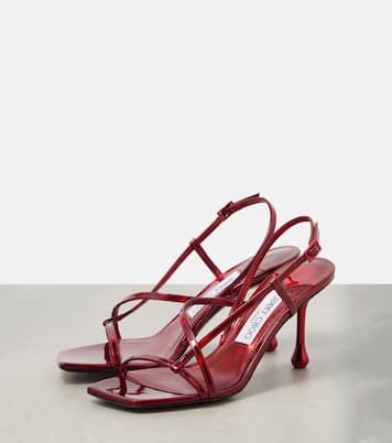 Etana 80 leather sandals | Jimmy Choo