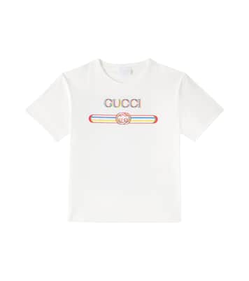 Printed cotton jersey T-shirt | Gucci Kids