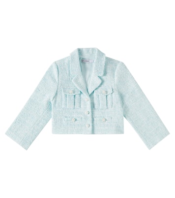 Embellished tweed jacket | Self-Portrait Kids