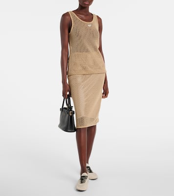 Top aus Baumwolle | Prada