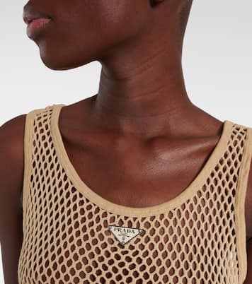 Top aus Baumwolle | Prada