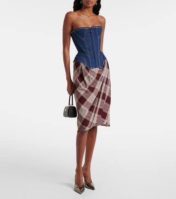 Korsett aus Denim  | Vivienne Westwood