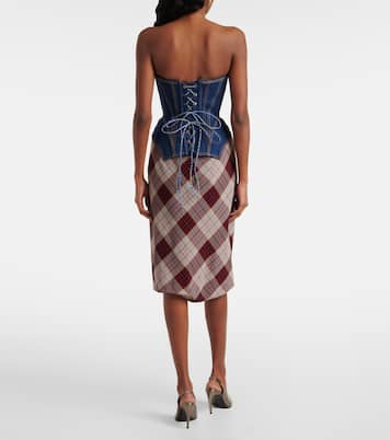 Korsett aus Denim  | Vivienne Westwood