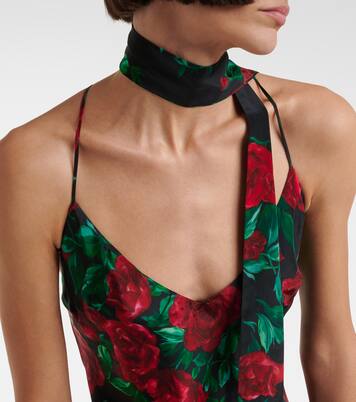 Robe longue Isla à fleurs | Alexandra Miro