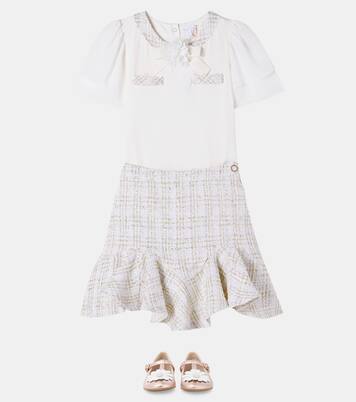 Set aus Top und Rock mit Tweed | Patachou