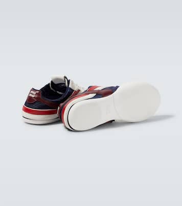 Gymnasium suede-trimmed sneakers | Miu Miu