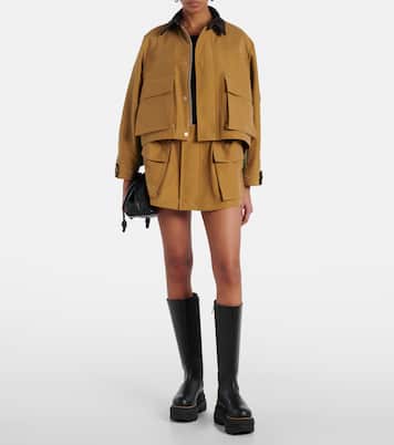 Cotton-blend shorts | Sacai