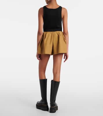 Cotton-blend shorts | Sacai