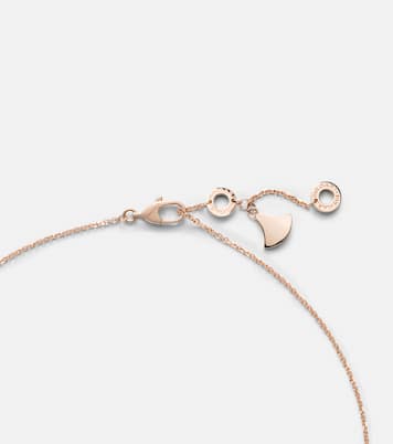 Divas' Dream 18kt rose gold necklace with mother-of-pearl diamonds | Bvlgari